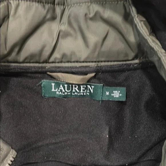 Ralph Lauren Olive Green Hooded Jacket - Picture 2 of 5